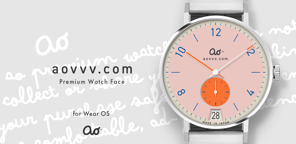 wear os コレクション 時計フェイス