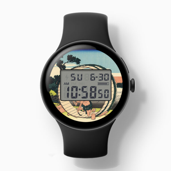 HOKUSAI Retro Watch Face Vol.5